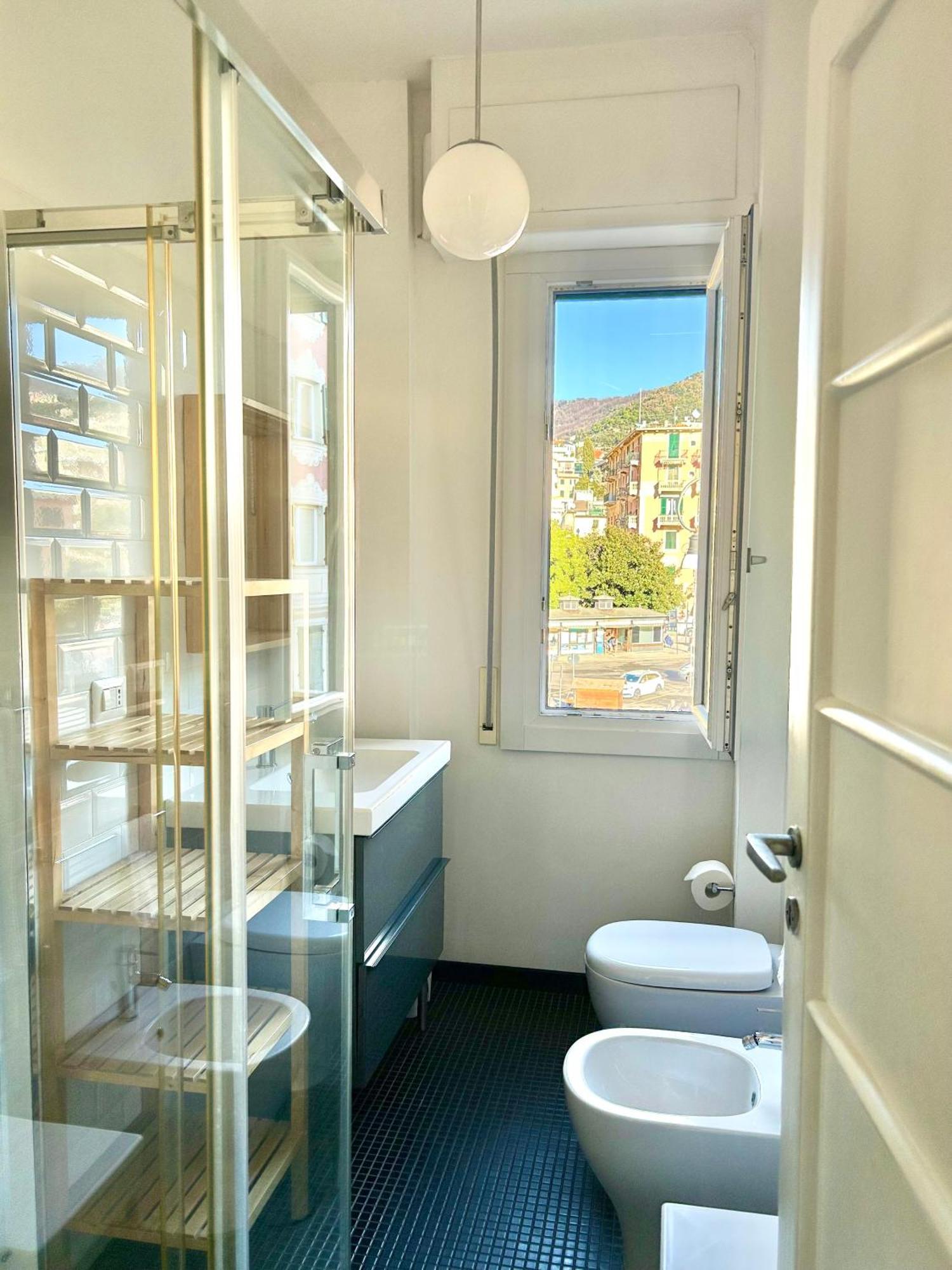 Apartamento Il Mughetto In Pieno Centro Con Aria Condizionata Rapallo Exterior foto